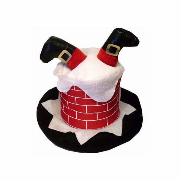 Skorstenshat med Julemandsben, Rød