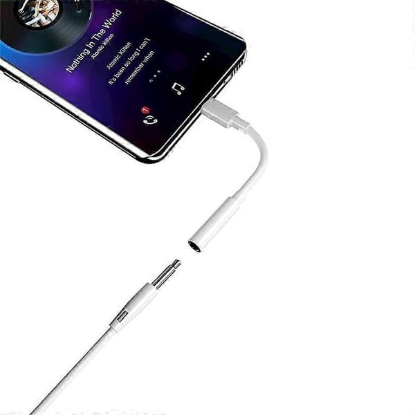 DEVIA Type-C Han til 3,5 mm AUX Hun Hovedtelefon Jack Adapter Kabel Konverter