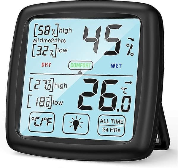 Hygrometer Inomhus Termometer Digital Rumstermometer Med Hög Noggrannhet