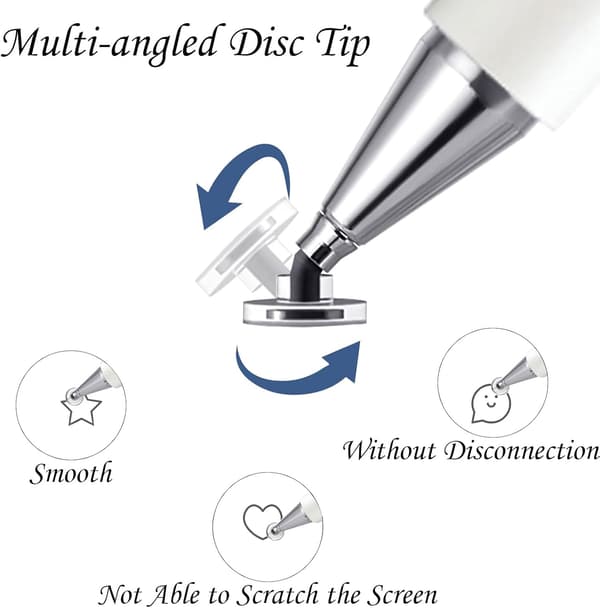 Stylus Pen, Universal Tablet Penne Touch Screen til Alle Tablets, Tablet Pen med Magnetisk Hætte