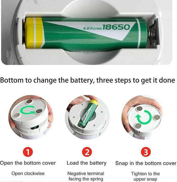 Oppladbar solcelle-campinglykt, vanntett LED-campinglys batteridrevet med 4 lysmoduser, 3700 mAh C-stil