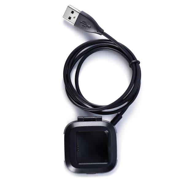 Bærbar USB-kabel Ladeetui Boks Laderdokk for Fitbit Versa 2