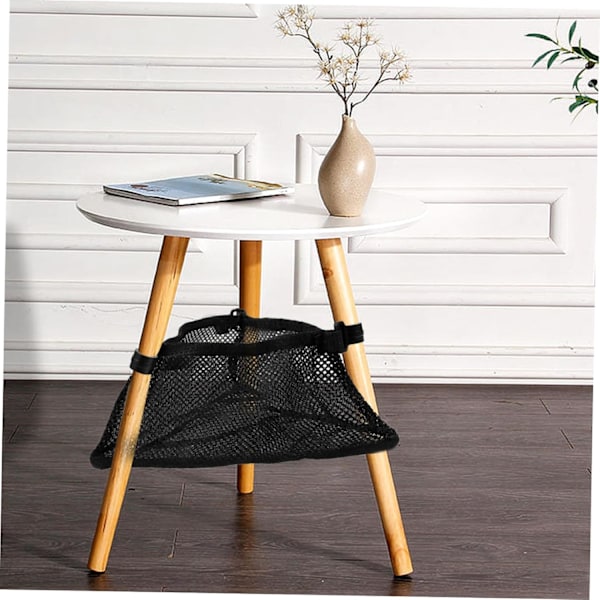 Kannettava kokoontaitettava ripustettava säilytyskassi pöydän alle, sopii ulkoiluun (28*10cm)