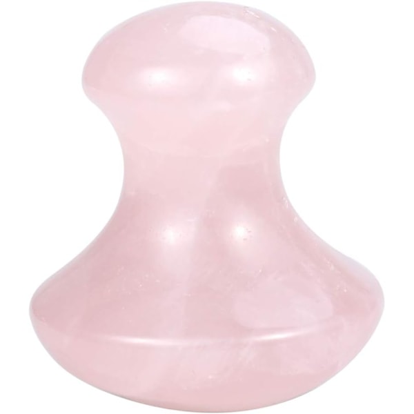 Gua Sha -hierontatyökalu - Sienimuotoinen kristalli kvartsi Guasha -kivi Gua Sha -raapimishierontatyökalu