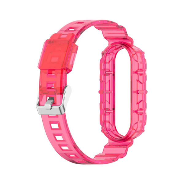 Yhteensopiva Xiaomi Mi Band 6 ja 5 kanssa, urheilullinen silikoninen iskunkestävä ranneke