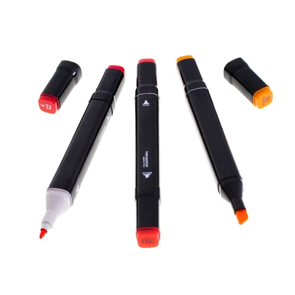 168-Pack - Dual-Tip Alcohol-Based Ink Markers