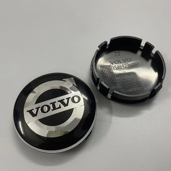 4 kpl 64MM Auton Pyörän Keskihatut Volvolle V40 V60 V90 S60 S40 V70 XC70 XC60 XC90 Tyylisä Badge-Embleemi Auton Ulkopuoliset Tarvikkeet
