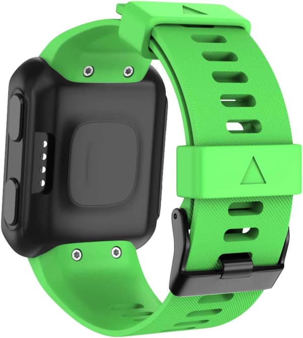 Blød silikone udskiftningsrem til Garmin Forerunner 35 Smart Watch, passer til 130-230 mm håndled, grøn