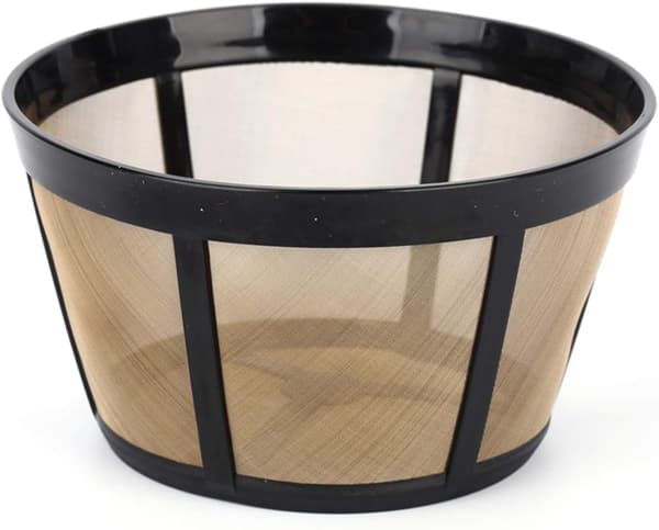 Genanvendeligt kaffefilter, passer til kaffemaskine og kaffebrygger erstatter dit kaffefilter