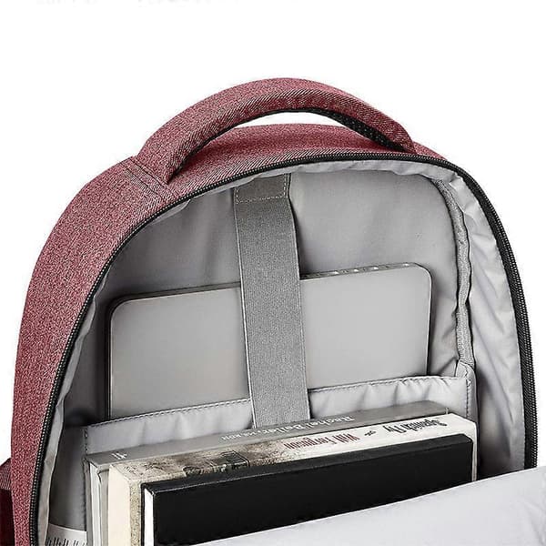 Laptop Rygsæk, 15 tommer Notebook Computer Sleeve, Maroon
