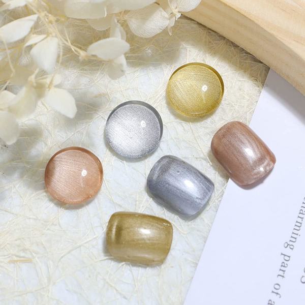 Metallic Målad Gel Nagellack, 3 Färger Nagelkonst Kreativ Elastisk Metallic Målad Lim Nagellack Hem DIY Manikyr Gyllene Silver Roséguld