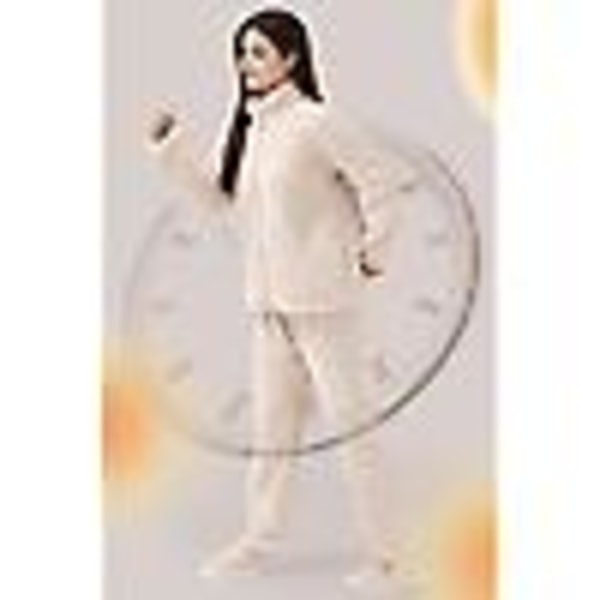 Kvinnors fluffiga pyjamas set kvarts dragkedja fleece 2 delar Sherpa pullover byxor set fuzzy sovkläder, Off white M (110 catties - 130 catties)