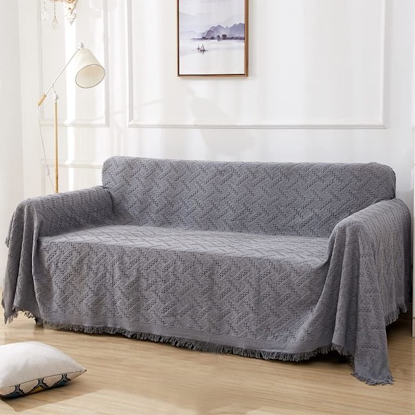 Geometrisk sofföverdrag, sofföverdrag, sofföverdrag för 3-sits soffa, sektionssofföverdrag, sofföverdrag
