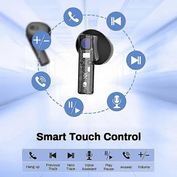 Type B P60 Pro Trådløst Bluetooth Headset ENC Støyreduksjon Hodetelefoner Lav Latens Gaming Headset