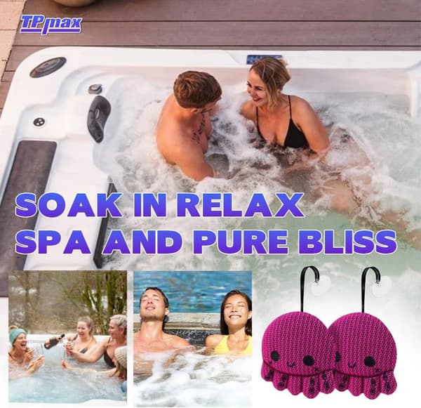 Återanvändbar bubbelpoolsskumabsorbent och oljeabsorberande svamp bubbelpoolstillbehör - Bubbelpoolssvamp - Poolskumabsorbent