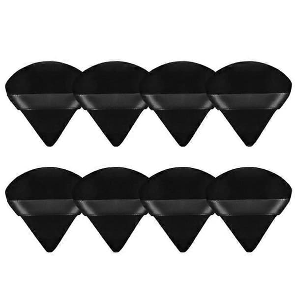 8 Stykker Trekant Pudder Puff Ansigt Blød Trekant Makeup Puff