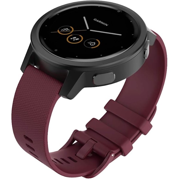 Silikonarmband för Garmin Vivoactive, Samsung Galaxy Watch, 18mm Snabbkoppling Bytband
