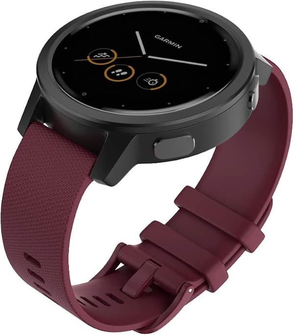 Silikone Urrem til Garmin Vivoactive, Samsung Galaxy Watch, 18mm Quick Release Udskiftningsrem