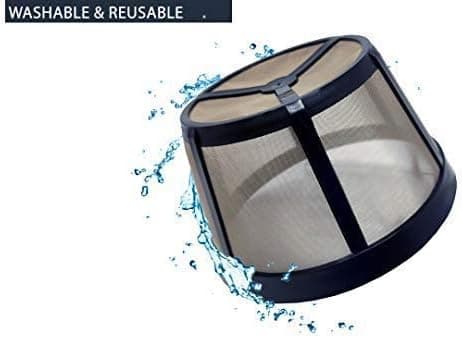 Gjenbrukbart kaffefilter, passer kaffemaskin og brygger erstatter ditt kaffefilter