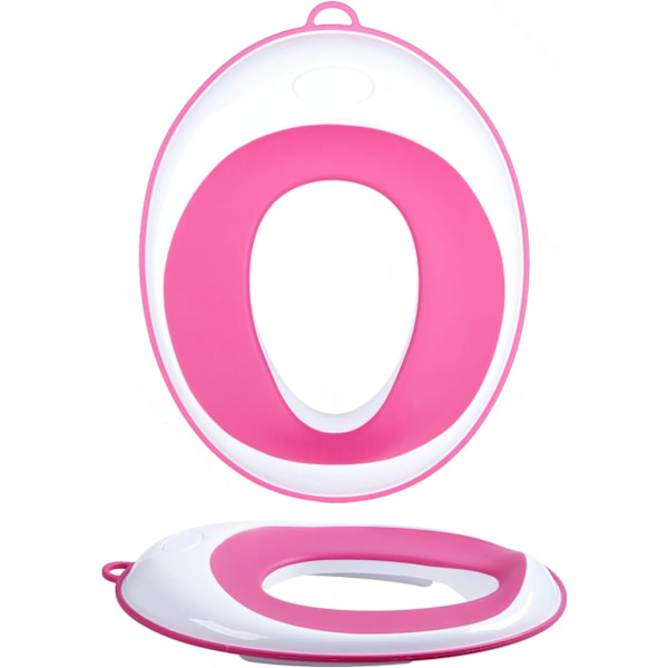 Pottetrænings Toiletsæde - Toilettrænerring til Småbørn, Drenge eller Piger - Skridsikker Overflade