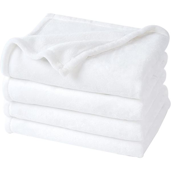Ultra Blødt Fleece Tæppe Dobbelt Størrelse 150x200cm, Fælder Ikke, Fnuldrer Ikke, Luksuriøst Plys Hyggeligt Flanel 280GSM Letvægts Kastetæppe 150cmX200cm
