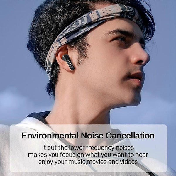 Typ B P60 Pro Trådlöst Bluetooth Headset ENC Brusreducerande Hörlurar Låg Latens Gaming Headset