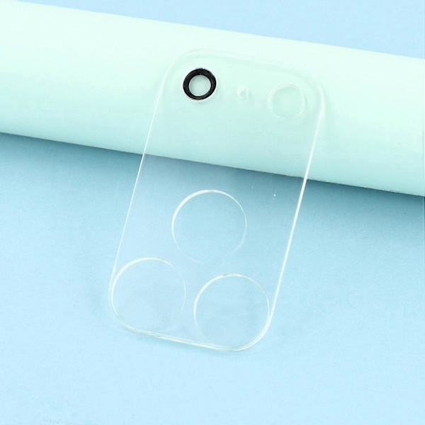 2 st Kameraskydd för iPhone 17 Pro, 3D-båge, reptåligt härdat glas