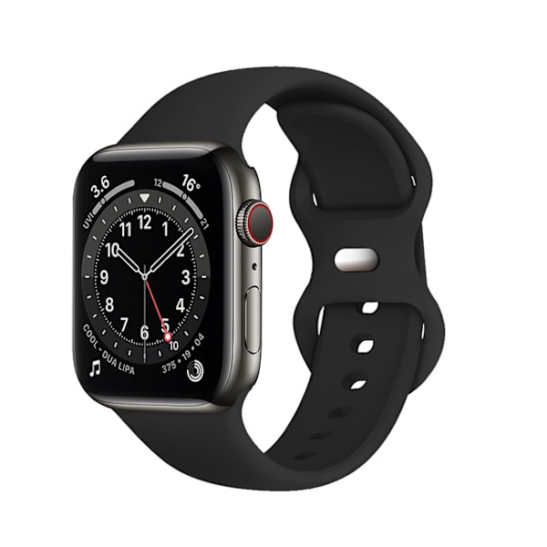 Kompatibel med Apple Watch-armband 38 mm/40 mm/41/42 mm (ML), för Apple Watch Series 10 9 8 7 6 5 4 3 2 1 SE, Svart 38mm/40mm/41/42mm（ML）