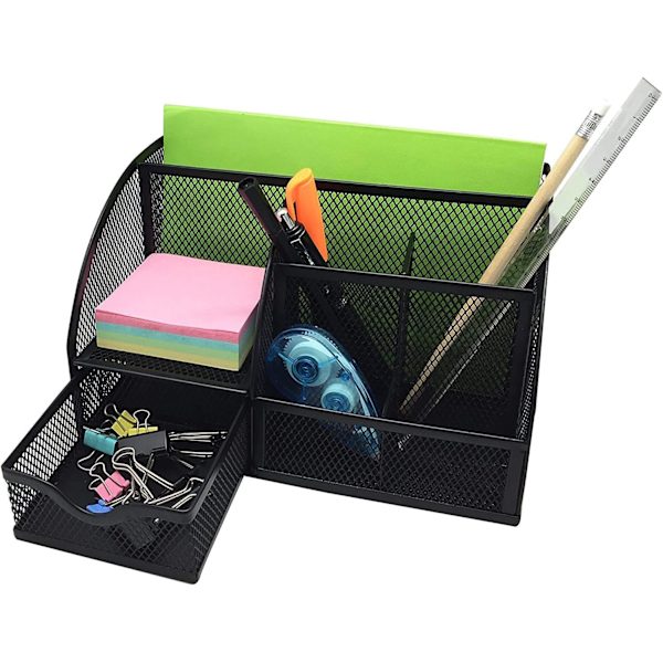 Skrivebordsorganisator/Mesh Skrivebordsoprydder/Penholder/Multifunktionel Organizer