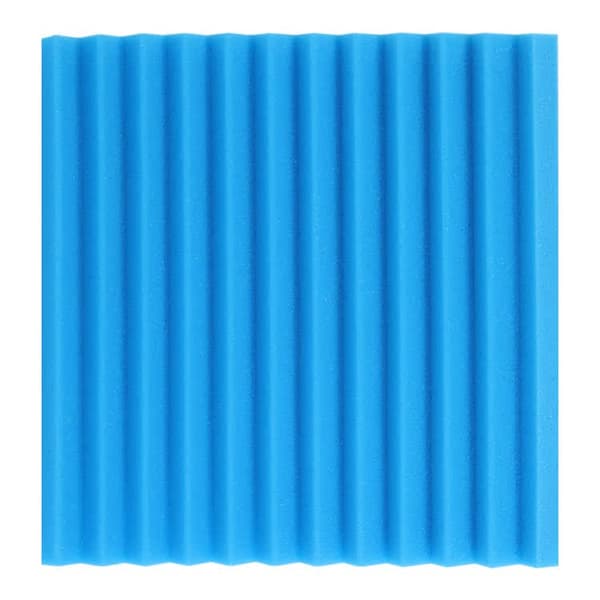 9-pak Sort 30 x 30 x 2,5 cm Lydabsorberende Paneler Studio Lydisolering Skumkiler Uden Lim