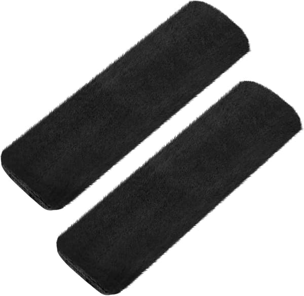 Barnsäkerhetsbältesskydd, 2-pack, för användning under sömn (svart)