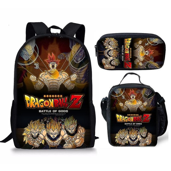 Dragon Ball Skolväska Barnryggsäck eller Lunchväska eller Pennväska eller Tredelat Set för barngåvor just pencil case