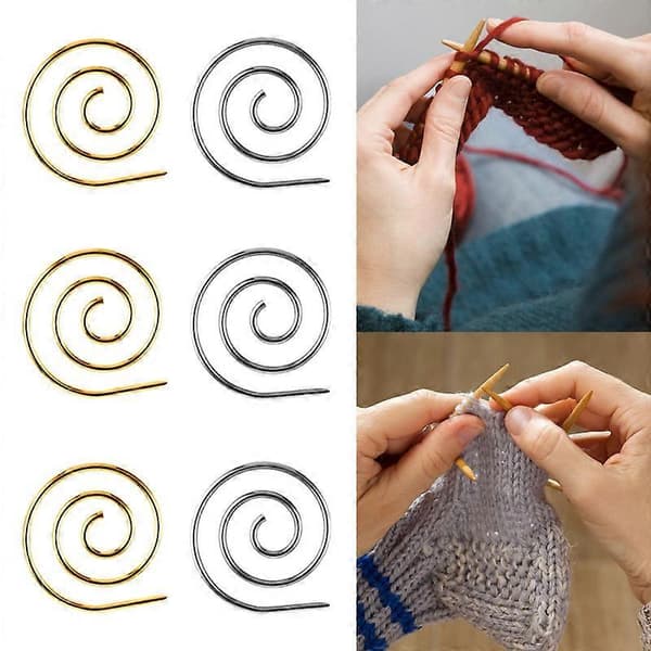 Spiral Kabelstickningsnål, Kabelstickor för Stickning