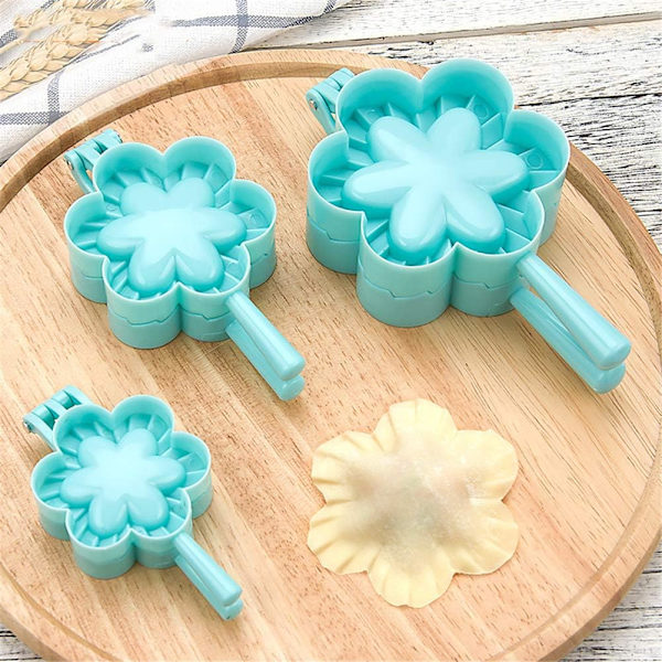 3 stk. Stempel Ravioli/Pierogi/Dumpling Maker Wrapper Empanada Press Mold Deig Cutter Pie Ravioli Dumpling Mold