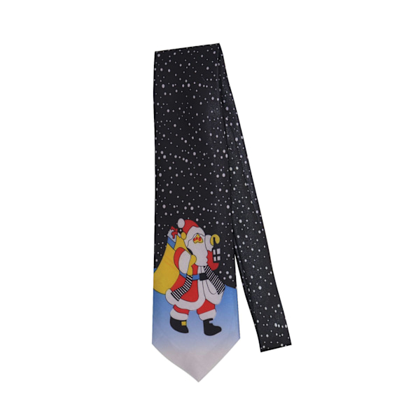 Jul Herrslips Tomte Snögubbe Mönster Slips (4-pack)