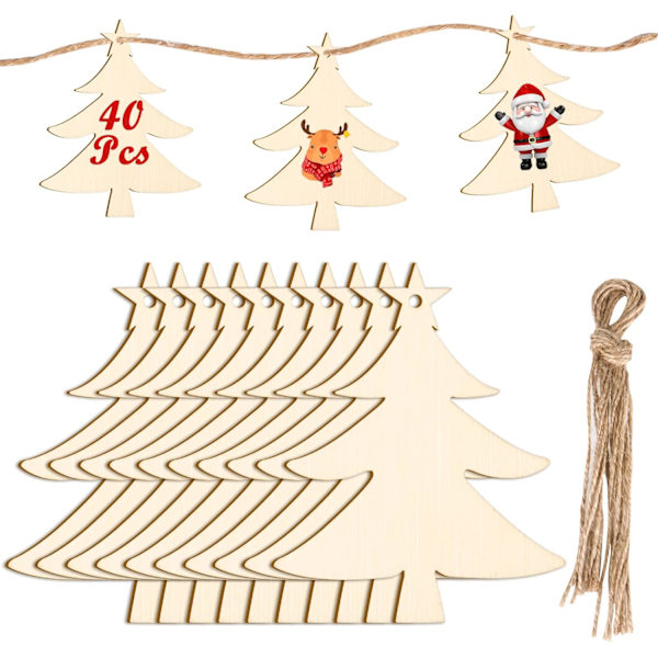DIY Julepynt i Tre, Trepynt til Juletreet