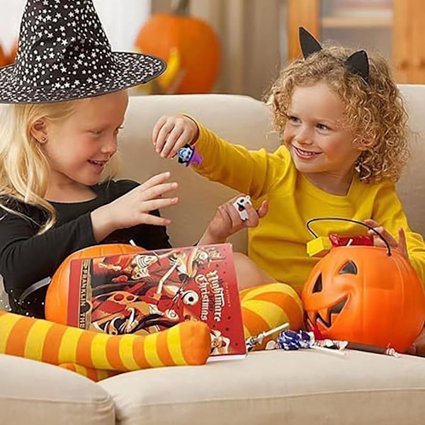 2024 Halloween Jul Läskig Dockadventkalender Barn - 24 st Halloween Nedräkningskalender