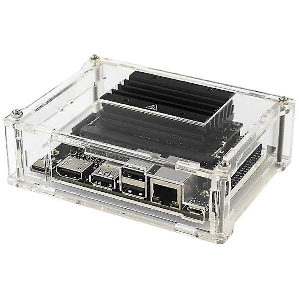 Klar Akryl För Fodral Med Kylfläkt För Jetson För Nano A02 Version
