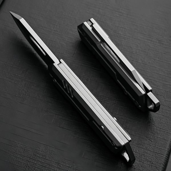 1 stk. sammenfoldelig EDC, multiværktøj med skærefunktion, ergonomisk rustfrit stål foldbart multifunktionelt skæreværktøj