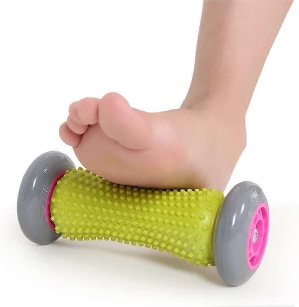 Fotmassage Roller, Akupressur Reflexologi Massager Stick Handleder Underarmar Träningsmassage Roller
