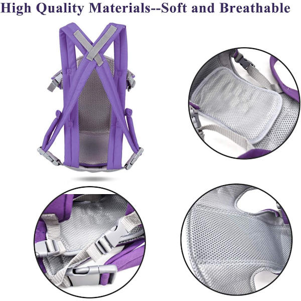 Babybjörn, Andningsbar Baby Carrier 3-i-1 Fram och Bak Justerbar Baby Sling Carrier