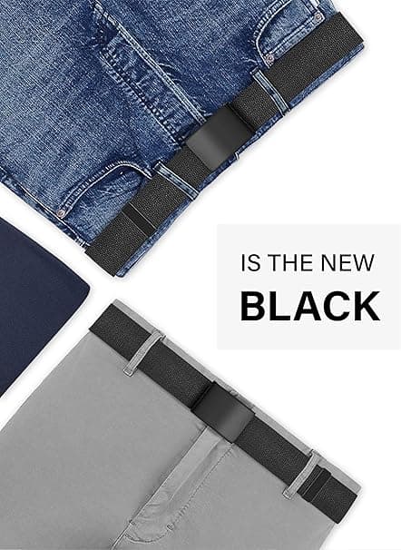 Bälten för Män, Arbetsbälten för Män, Justerbart Canvas-Tyg Nylon Golfbälte Passar Överallt