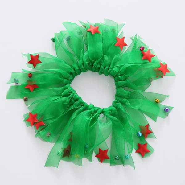 Julehalsbånd til kæledyr, julehalsbånd til hunde, julepynt, hundekæde, klokke, julekostumer til kæledyr, polyester