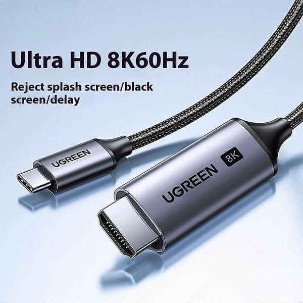 UGREEN 90451 1,5 m Type-C til HDMI-kabel 8K High Definition Display Adapter