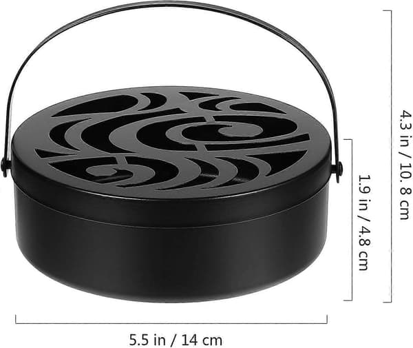 Myggespoleholder, røgespiraler, holder, A-stil