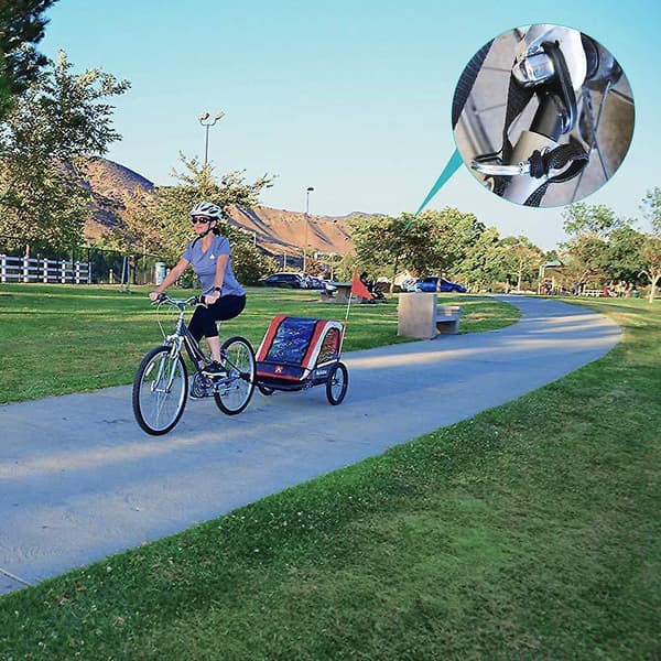 Kobling til tilslutning af cykelanhænger cykeladapter tilbehør