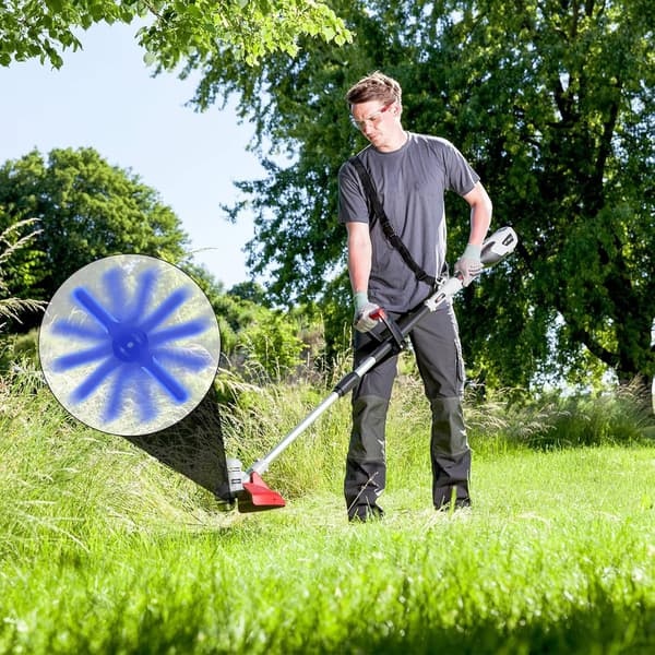 20 STK Plastgressklipperblader, 139 mm Gressklipperblader Hageklipper Erstatningsblader for Trådløs Gressklipper (Blå)