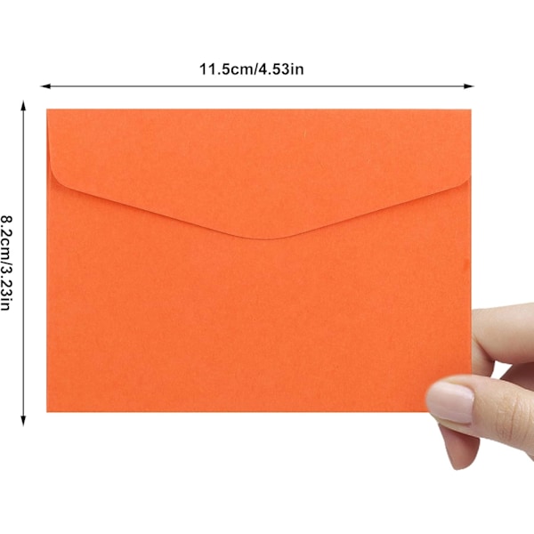 70 st Kuvert i Färg 11,5 x 8,2 CM 14 Färger Presentkuvert Små Kuvert Set Flerfärgade Kuvert för Inbjudningar