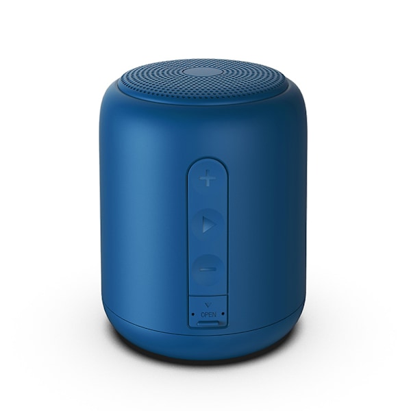 Sylinterimäinen Bluetooth-kaiutin Langaton Luova Ulkokäyttöön Mini Kannettava Pieni Kaiutin Subwoofer Kotiin/Lahjaksi, Punainen