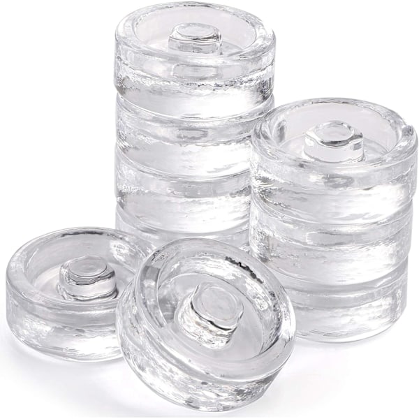 9-pack Fermenteringsvikter i Glas med Lätthanterligt Grepp, 7 × 7 × 2,5 cm Fermenteringsvikter för Mason Jar med Bred Öppning